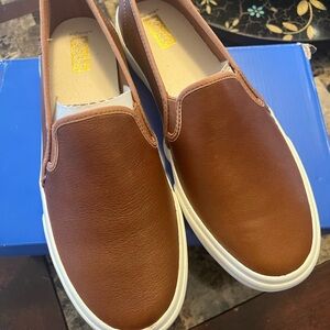 Keds Tan Slip-On Loafers for Men or Women